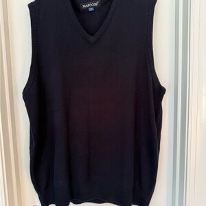 Black Men's Sweater Vest